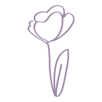 Logo of Nannies and Mommies flower