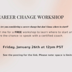 How to Navigate a Career Change Workshop