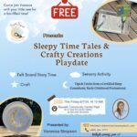 Sleepy Time Tales and Crafty Creations Play Date