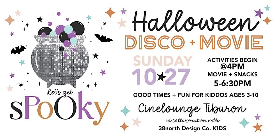 Family Halloween + Disco & Movie