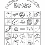 Farmer's Market Bingo for Kids