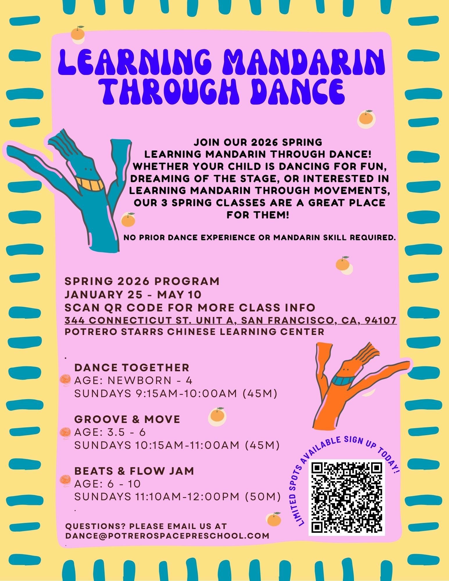 Learning Mandarin through Dance